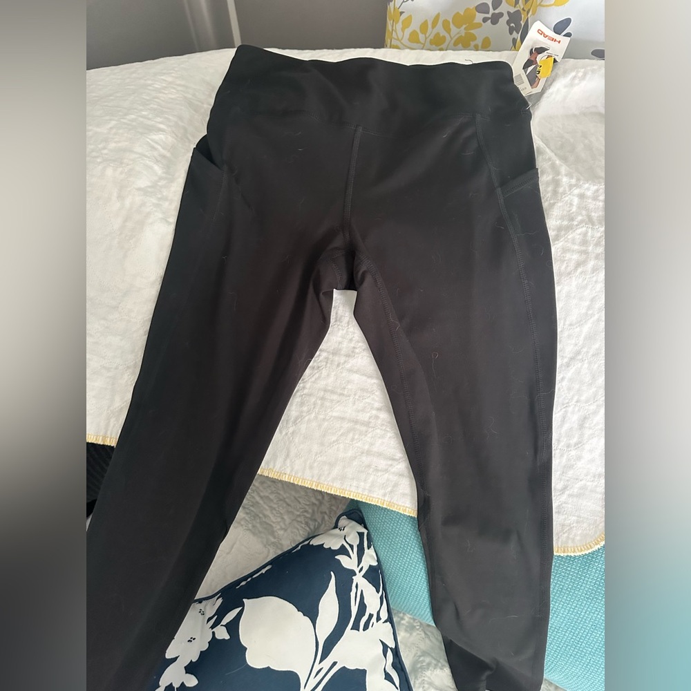 Black High-Waisted Leggings